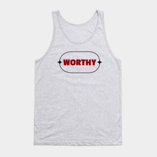 Worthy | Christian Tank Top